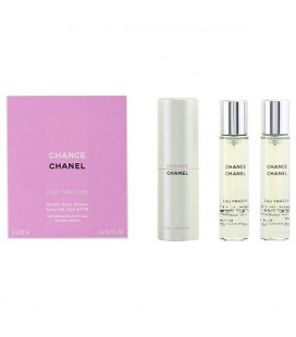 Set de Parfum Femme Chance Eau Fraiche Chanel (3 pcs)