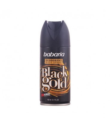 Spray déodorant Men Black Gold Babaria (150 ml)