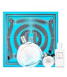 Set de Parfum Femme Eau Des Merveilles Bleue Hermes (3 pcs)