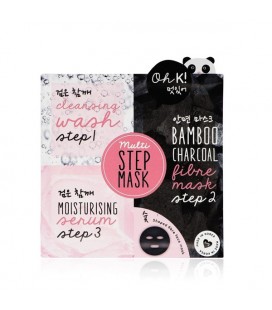 Masque facial 3 Step Charcoal Oh K! (2 ml)