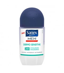 Désodorisant Roll-On Men Dermo Sensitive Sanex (50 ml)