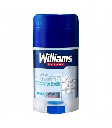 Déodorant en stick Ice Pure Oxygen Williams (75 ml)