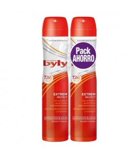 Spray déodorant Extrem Protect Byly (2 uds)