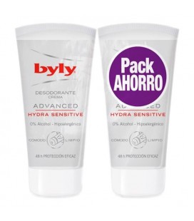 Déodorant en crème Advance Hydra Sensitive Byly (2 uds)