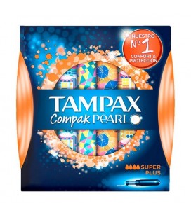 Tampon Super Plus Pearl Compak Tampax (18 uds)