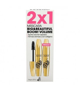 Mascara pour les cils effet volume Big & Beautiful Boom Astor (2 uds)