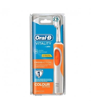 Brosse à Dents Vitality Cross Action Oral-B Orange