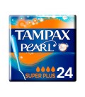 Pack de Tampons Pearl Super Plus Tampax (24 uds)