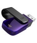 Clé USB Silicon Power B31 64 GB Noir Pourpre