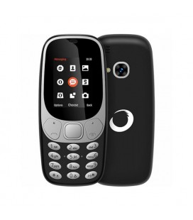 Téléphone Portable BRIGMTON 224386 Bluetooth Dual SIM Micro SD 1.7"" Noir Batterie au lithium rechargeable
