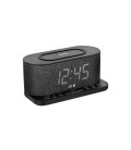 Radio-réveil avec Chargeur sans fil SPC 4582N 4,3"" LED USB Noir