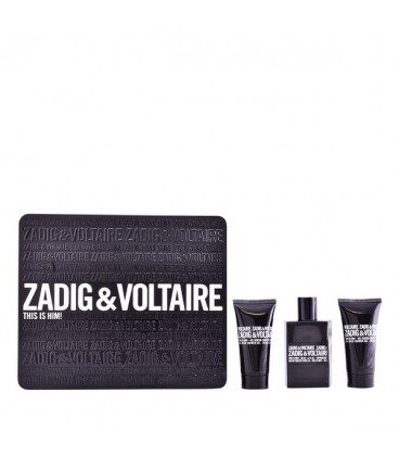 Set de Parfum Homme This Is Him! Zadig & Voltaire (3 pcs) Noir