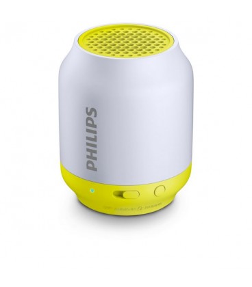Haut-parleur portable Bluetooth Philips BT50L/00 2W Gris Citron
