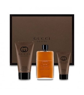 Set de Parfum Homme Guilty Absolute Gucci (3 pcs)