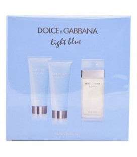 Set de Parfum Femme Light Blue Dolce & Gabbana (3 pcs)