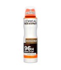 Spray déodorant Invincible L'Oreal Make Up (150 ml)