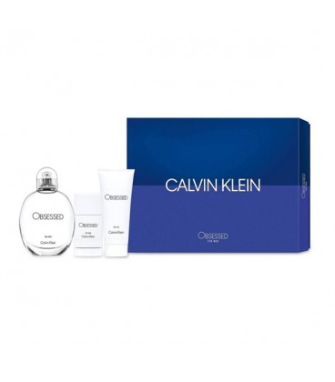 Set de Parfum Homme Obsessed For Men Calvin Klein (3 pcs)