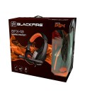 Casques avec Micro Gaming Ardistel BLACKFIRE BFX-10 PS4 Noir Orange
