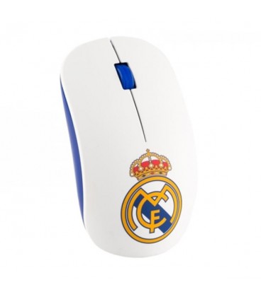 Souris Optique Sans Fil Real Madrid C.F. RMMOU001 USB Blanc