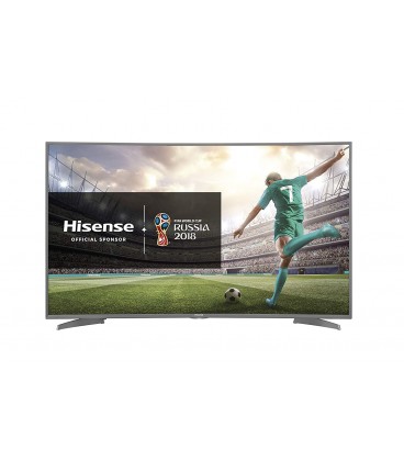 TV intelligente Hisense H55N6600 55"" 4K Ultra HD LED WIFI HDR Argent Courbe