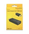 Adaptateur DisplayPort vers HDMI DELOCK 65258 Noir