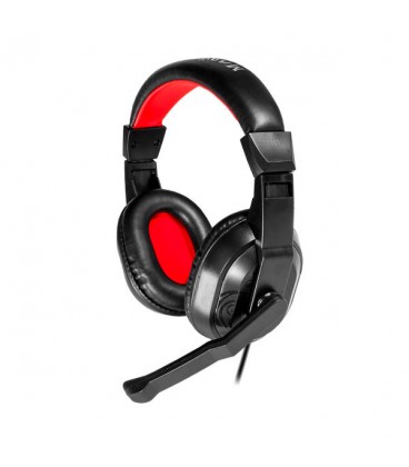 Casques avec Micro Gaming Mars Gaming MRH0 Noir Rouge