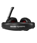 Casques avec Micro Gaming Mars Gaming MRH0 Noir Rouge