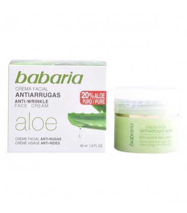 Crème antirides Aloe Vera Babaria (50 ml)