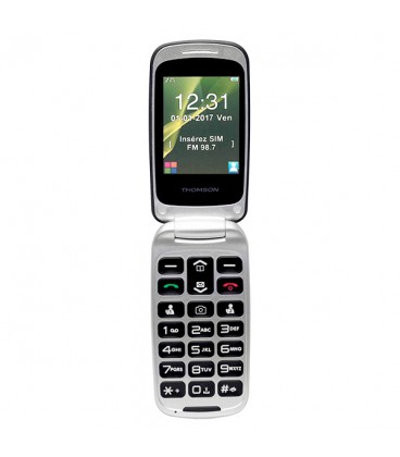 Téléphone portable pour personnes âgées Thomson SEREA 63 2,4"" Bluetooth