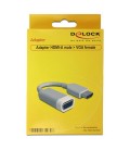 Adaptateur HDMI vers VGA DELOCK 65469 Blanc