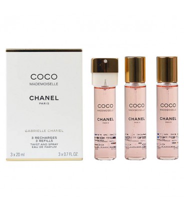 Set de Parfum Femme Coco Mademoiselle Chanel (3 pcs)