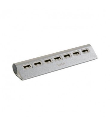 Hub USB CoolBox COOHU7ALU2 Aluminium (7 ports)