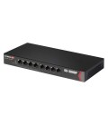 Commutateur Réseau de Bureau Edimax GS-3008P LAN 10/100 Noir (8 Ports)