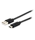 Câble USB A 2.0 vers USB C GEMBIRD CCP-USB2-AMCM Noir