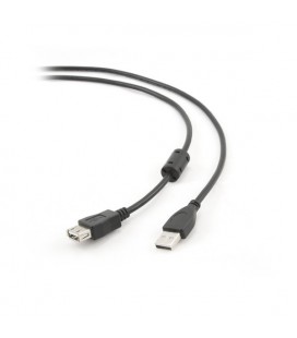 Câble USB GEMBIRD CCF-USB2-AMAF-6 1,8 m Noir